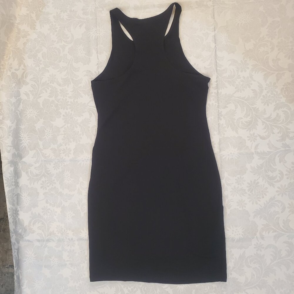 Y2K PINK Victoria's Secret Racerback Tank Mini Dress Lounge Wear Black Medium